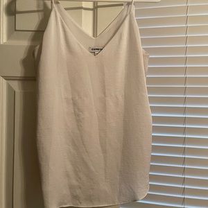 Express White Chiffon Cami